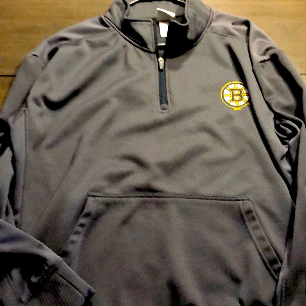 Bruins Q-Zip w/ pocket